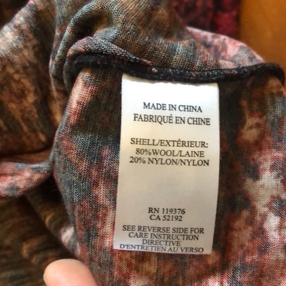 Helmut Lang Burgundy Wool Wrap Ruched Sweater - Picture 5 of 11